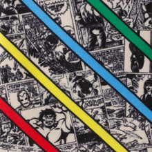 Load image into Gallery viewer, Marvel Comic Stripe Tan Men's Tie