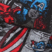 Load image into Gallery viewer, Marvel Captain America Comic Gray Men's Bow Tie