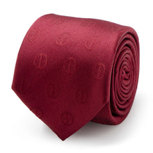 Load image into Gallery viewer, Marvel Deadpool Maroon Men's Tie
