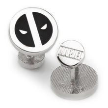 Load image into Gallery viewer, Marvel Deadpool Silver Mask Cufflinks