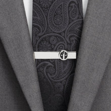 Load image into Gallery viewer, Marvel Deadpool Silver Mask Tie Bar