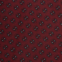 Load image into Gallery viewer, Marvel Deadpool Red Mask Silk Pocket Square