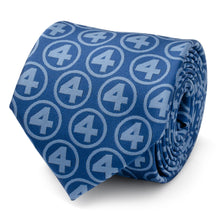 Load image into Gallery viewer, Marvel Fantastic Four Men's Blue Tie