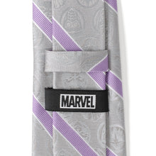Load image into Gallery viewer, Marvel Guardians of the Galaxy Gray Stripe Tie