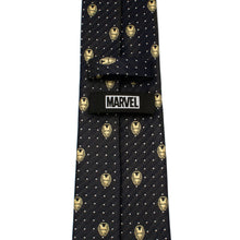 Load image into Gallery viewer, Marvel Iron Man Gray Dot Tie