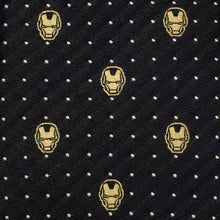 Load image into Gallery viewer, Marvel Iron Man Gray Dot Tie