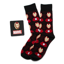Load image into Gallery viewer, Marvel Iron Man Stripe Black Gift Set