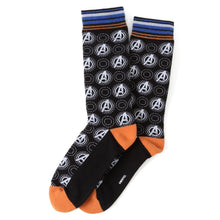 Load image into Gallery viewer, Marvel Argyle 3 Socks Pack and Lapel Pin Gift Set