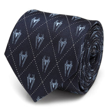 Load image into Gallery viewer, Marvel Spider-Man Diamond Navy Men's Tie