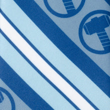 Load image into Gallery viewer, Marvel Thor Blue Striped Men's Tie