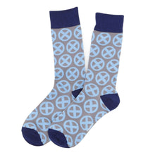 Load image into Gallery viewer, Marvel X-Men Socks 3 Pack with Lapel Pin Gift Set