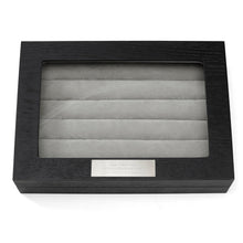 Load image into Gallery viewer, Onyx Cufflinks Collector's Case - 36 pairs