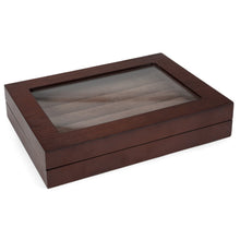 Load image into Gallery viewer, Espresso Cufflinks Collector's Case - 36 pairs