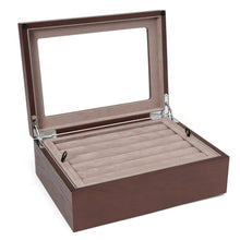 Load image into Gallery viewer, Espresso Cufflinks Collector's Case - 72 pairs