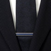 Load image into Gallery viewer, Navy Enamel Inlaid Tie Clip