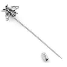 Load image into Gallery viewer, Stainless Steel Bee Stick Pin
