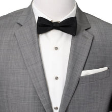 Load image into Gallery viewer, Black Silk Bow Pre-Tie