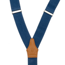 Load image into Gallery viewer, Blue Convertible Suspenders