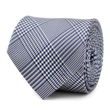 Load image into Gallery viewer, Blue Glen Plaid Silk Tie