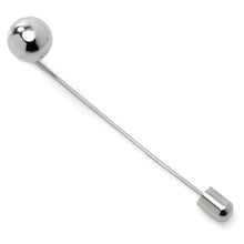 Load image into Gallery viewer, Stainless Steel Circle Ball Stick Pin