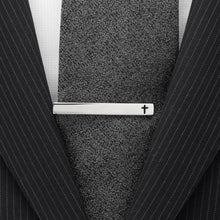 Load image into Gallery viewer, Cross Stainless Steel Cufflinks and Tie Clip Gift Set