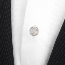 Load image into Gallery viewer, Stainless Steel White Pave Crystal 5-Studs
