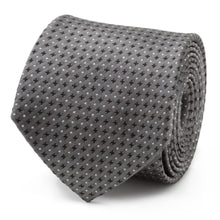 Load image into Gallery viewer, Gray Cross Dot-Men's Tie