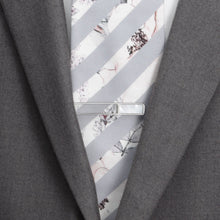 Load image into Gallery viewer, Die Cut Mother of Pearl Stainless Steel Tie Clip