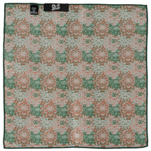 Load image into Gallery viewer, Green Floral Pocket Square