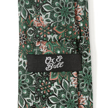 Load image into Gallery viewer, Kaleido Floral Coral Accented Men's Tie