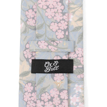 Load image into Gallery viewer, Light Blue Floral Men's Tie