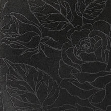 Load image into Gallery viewer, Black Floral Tie and Pocket Square Gift Set