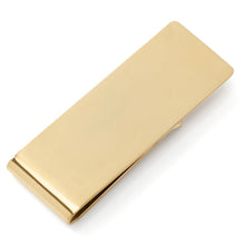 Load image into Gallery viewer, Stainless Steel Gold Engravable Money Clip