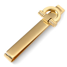 Load image into Gallery viewer, Horse Bit Gold Stainless Steel Tie Bar