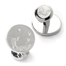 Load image into Gallery viewer, Hunter Silver Cufflinks
