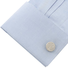 Load image into Gallery viewer, Hunter Silver Cufflinks