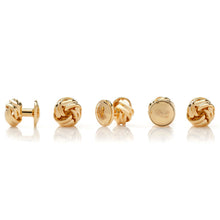 Load image into Gallery viewer, Gold Knot 5-Studs