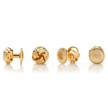 Load image into Gallery viewer, Gold Knot 5-Stud Set
