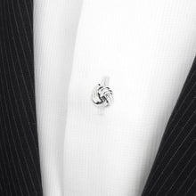 Load image into Gallery viewer, Silver Knot 5-Studs