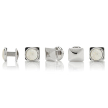 Load image into Gallery viewer, Mosaic Mother of Pearl 5-Stud Set