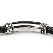 Load image into Gallery viewer, Onyx I Love You Bracelet