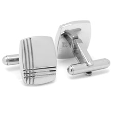 Load image into Gallery viewer, Stainless Steel Tartan Plaid 5-Stud Set