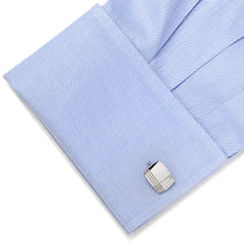 Load image into Gallery viewer, Stainless Steel Tartan Plaid Cufflinks