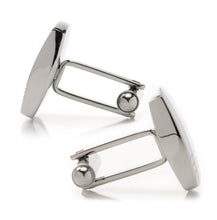 Load image into Gallery viewer, Stainless Steel Tartan Plaid Cufflinks