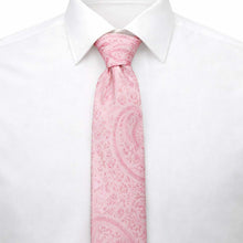 Load image into Gallery viewer, Blush Paisley Men's Tie
