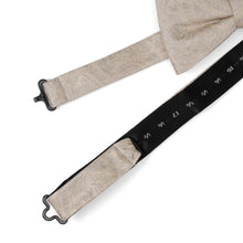 Load image into Gallery viewer, Tan Paisley Men's Bow Tie