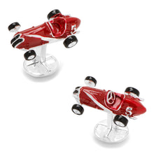 Load image into Gallery viewer, Vintage Race Car 3D Cufflinks