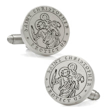 Load image into Gallery viewer, St. Christopher Amulet Cufflinks