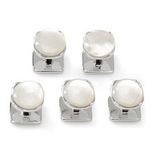 Load image into Gallery viewer, Sterling Silver Classic Formal Mother of Pearl 5-Studs