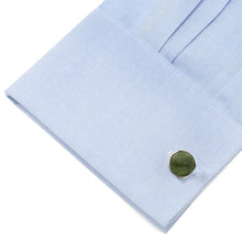 Load image into Gallery viewer, Seraphinite Stone Sterling Silver Cufflinks